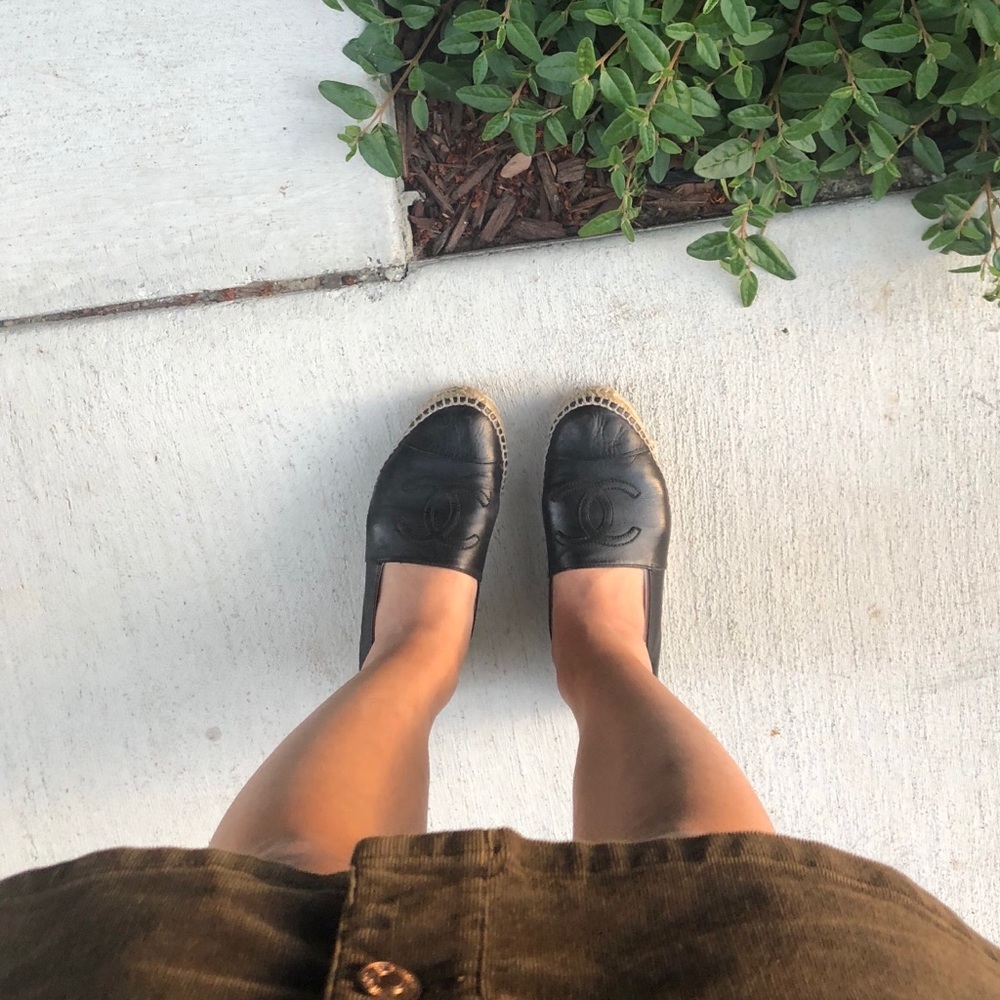 authentic chanel espadrilles